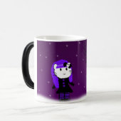 Tasse gothique pourpre de Kitty (Devant gauche)