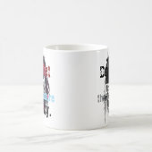 Tasse graffiti pour une aventure d'art de rue (Centre)