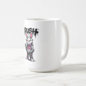 Tasse Graffiti Urban Rebel Rabbit (Devant droit)