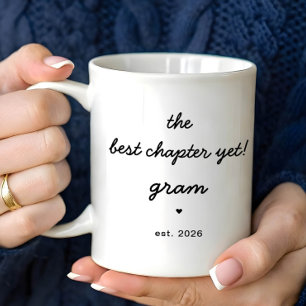 Tasse Gram Personnalisée Meilleur Chapitre Jusqu'À