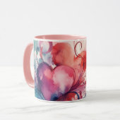 Tasse Grand-mère coeurs d'amour (Devant gauche)