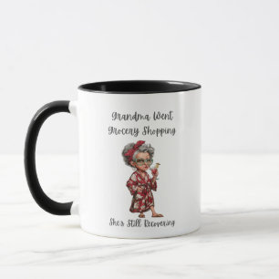 Tasse Grand-mère Courses