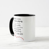 Tasse Grand-mère de chat et chien fière (Devant gauche)