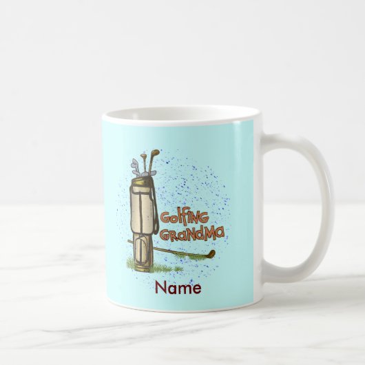 Tasse Grand-mère de golf (Droite)