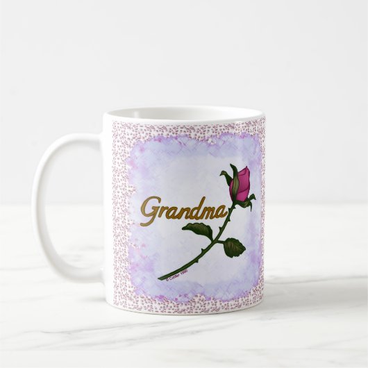Tasse grand-mère Rosebud (Gauche)