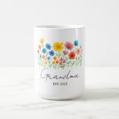 Tasse Grand-mère Wildflower | Année de création pe (Centre)