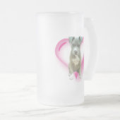 Tasse grande de chiot de Pitbull (Devant droit)