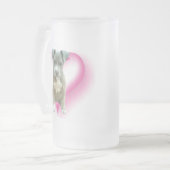 Tasse grande de chiot de Pitbull (Devant gauche)