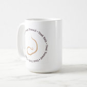 Tasse grande de "confiance" (Devant gauche)