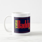 Tasse grande de logo de papa (Gauche)