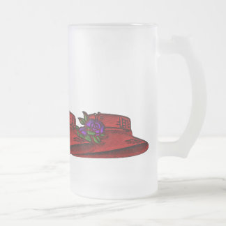 Tasse grande en verre de Red Hat de brocard