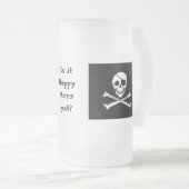 Tasse grande heureuse d'Arrr de pirate (Devant droit)