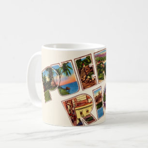 Tasse Grande Lettre Porto Rico