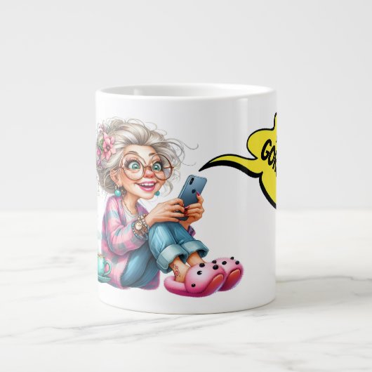 Tasse Grande motte mignonne (Devant)