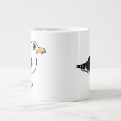 Tasse Grande mouette à dos noir de Birdorable (Devant)