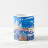 Tasse grande royale d'art de régate de bateaux de (Centre)