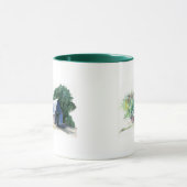 Tasse - Grange à l'aquarelle (Centre)