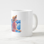 Tasse Graphique Anime Luffy Pointant (Devant droit)
