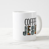 Tasse graphique Café & Jésus Foi chrétienne (Devant droit)