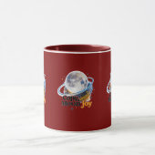 Tasse graphique de la planète céleste Moon Joy (Centre)