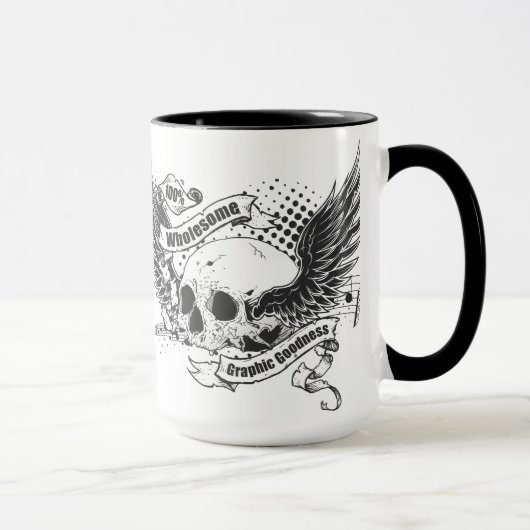 Tasse graphique saine (Droite)