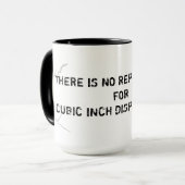 Tasse grasse criquée d'impression de pouce (Devant gauche)