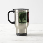 Tasse grave colorée de voyage d'ara (Gauche)