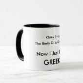 Tasse grecque d'humour (Devant gauche)
