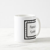 Tasse grecque "Papou's Koukla" (Devant droit)