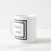 Tasse grecque "Papou's Koukla" (Devant gauche)