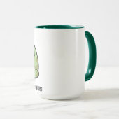 Tasse Grenouille Grumpy Kawaii (Devant droit)