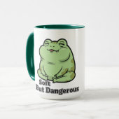 Tasse Grenouille Grumpy Kawaii (Devant gauche)