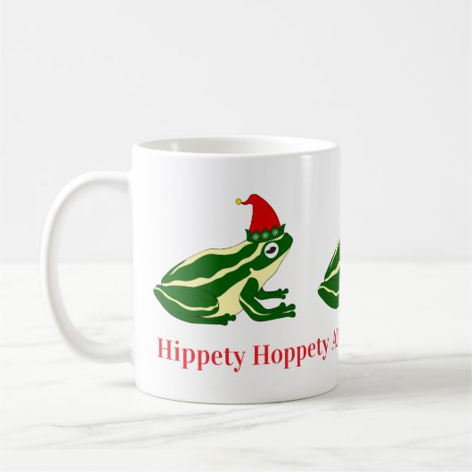Tasse Grenouilles de Noël (Gauche)
