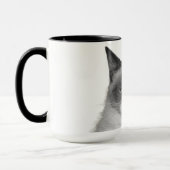Tasse grincheuse de chat (aucun texte) (Gauche)