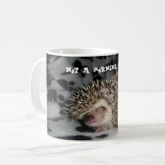 Tasse grincheuse de hérisson (Devant gauche)