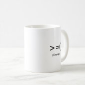 Tasse grincheuse et heureuse (Devant droit)