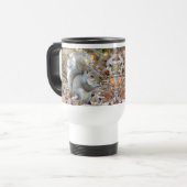 Tasse grise d'animal d'écureuil (Devant gauche)