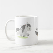 Tasse grise de roulement de poney (Gauche)