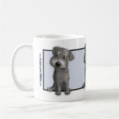 Tasse (grise) de Schnoodle (Gauche)