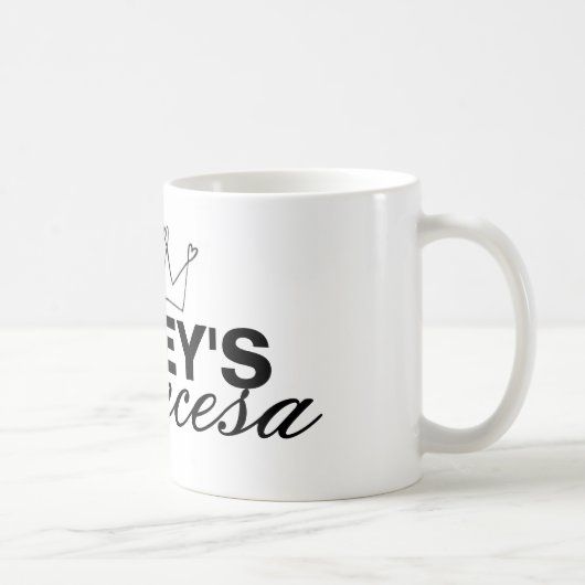 Tasse grise officielle de Princesa (Droite)