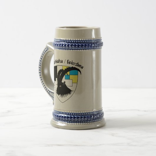 Tasse grisonne suisse (Devant gauche)