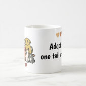 Tasse Groupe de Chiens Mignons - Équipe de Chiots  (Centre)
