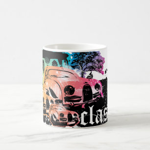 tasse grunge classique de saabs vintages
