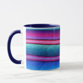 Tasse guatémaltèque de rayure de tissu (Gauche)