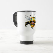 Tasse Guêpe Agressive - Art Graphique Nature (Devant gauche)