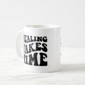 Tasse Guérison Prend du Temps (Devant gauche)
