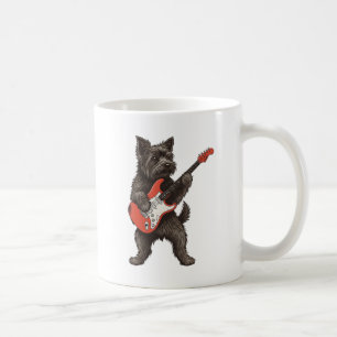 Tasse Guitare Électrique Rockstar Scruffy Terrier