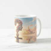 Tasse Guitariste Point d'Interrogation Rose Conte (Devant droit)