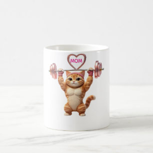 Tasse Gym Chat Maman – Cadeau drôle pour la fête d