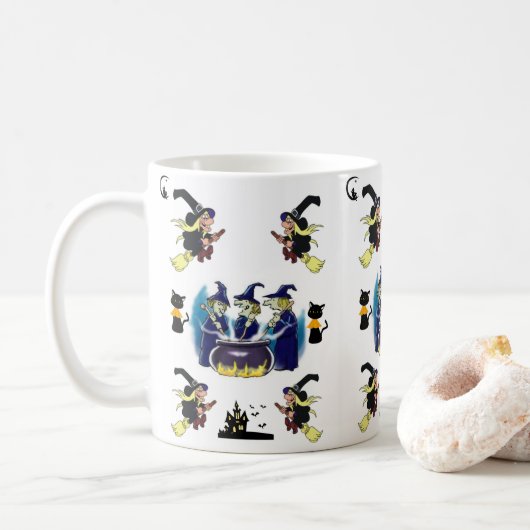 tasse halloween (Avec donut)